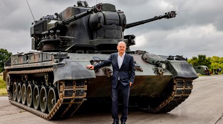 Alemania entrega a Ucrania otros tres sistemas autopropulsados de defensa antiaérea Gepard para destruir drones rusos e iraníes