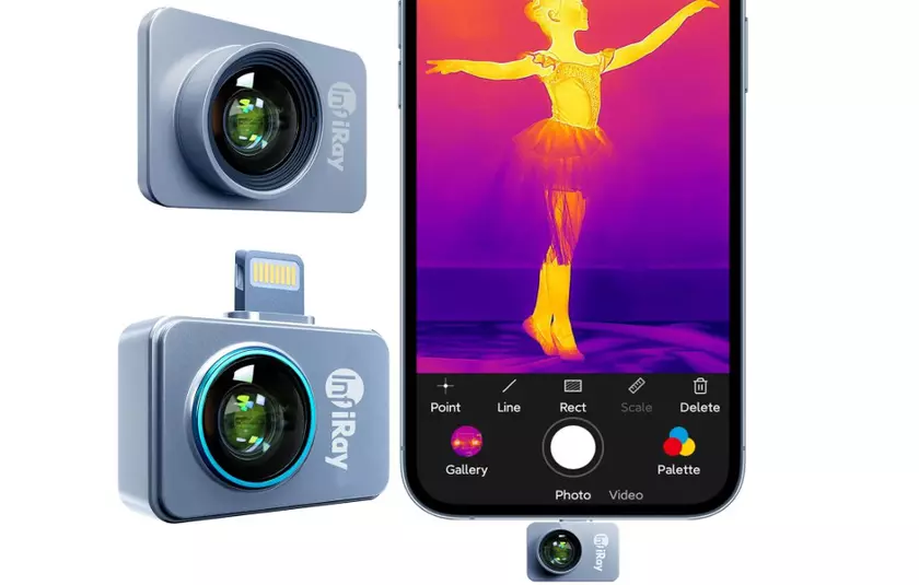 Detector térmico para teléfonos InfiRay (Xinfrared) P2 Pro