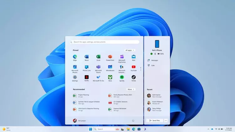 Windows 11 permite integrar el iPhone ...