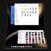 MateBook Fold Ultimate Design - vista desplegada