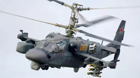 El helicóptero ruso Ka-52 cae en la región de Kherson sin ayuda de las AFU