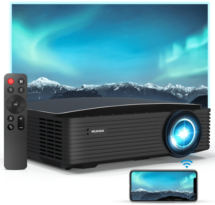Proyector portátil NexiGo PJ20 Comparación de proyectores NexiGo