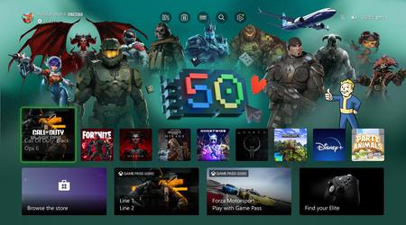 Microsoft ha lanzado un tema dinámico de aniversario para Xbox Series S/X con personajes de sus juegos más emblemáticos