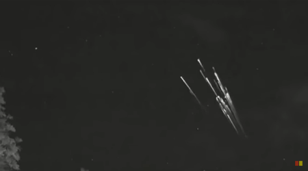 Cámaras captan la 'muerte ardiente' de los satélites Starlink sobre Puerto Rico