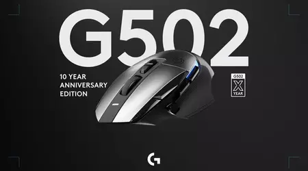 Logitech presenta la edición limitada del ratón de aluminio G502 X Plus AL Edition para celebrar su 10º aniversario