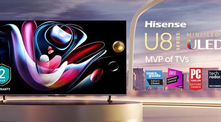 Hisense U8Q Mini LED TV: Nuevo televisor 4K y Dolby Atmos disponible en Europa