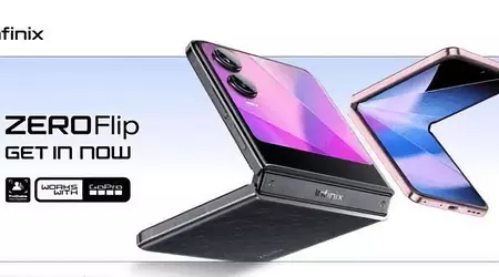 Infinix Zero Flip con gran pantalla externa y chip MediaTek Dimensity 8020 apareció en renders de prensa