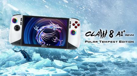 Diseño genial y especificaciones mejoradas: MSI presentó la consola portátil Claw 8 AI+ Polar Tempest Edition