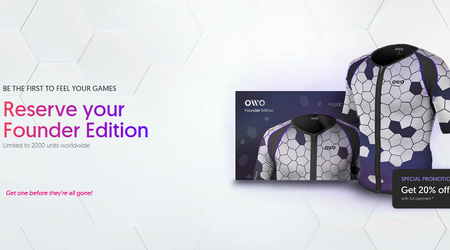 OWO Skin: un traje de realidad virtual de 499 euros que puede simular impactos de bala, heridas de cuchillo y arañas arrastrándose por la piel.