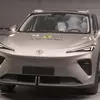 Vista previa del choque frontal del MG S6 EV