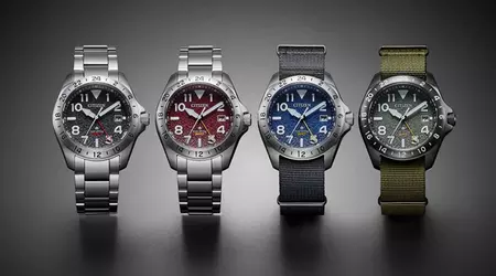 Citizen introdujo tres nuevos relojes con función de doble hora