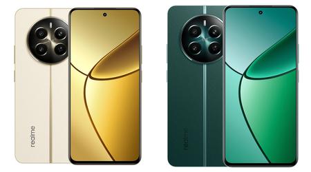 realme 12+ 5G apareció en renders de prensa en dos colores