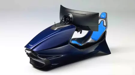 Aston Martin y Curv Racing han presentado un nuevo simulador de 90.000 dólares, con un RTX 5090 y un monocasco de fibra de carbono.
