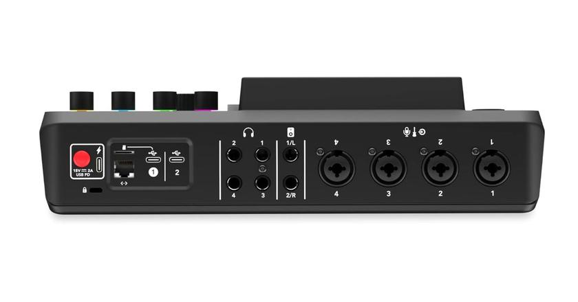 mesa para podcast Rode