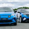 Detalles de control e interior del Alpine A290 Rallye
