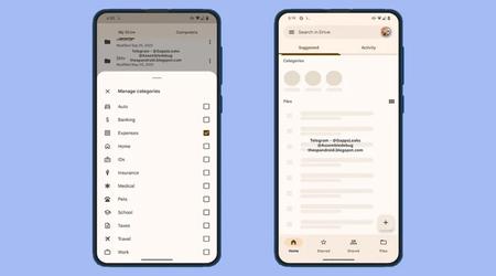 Una nueva función de Google Drive: Clasificar archivos por categorías