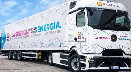 La cadena de supermercados Lidl se ha convertido en el primer usuario del Mercedes-Benz eActros 600 eléctrico en Italia