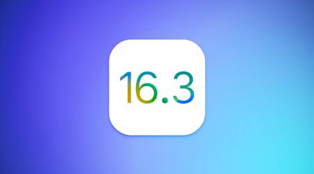 Apple lanza iOS 16.3 Beta 1 para desarrolladores