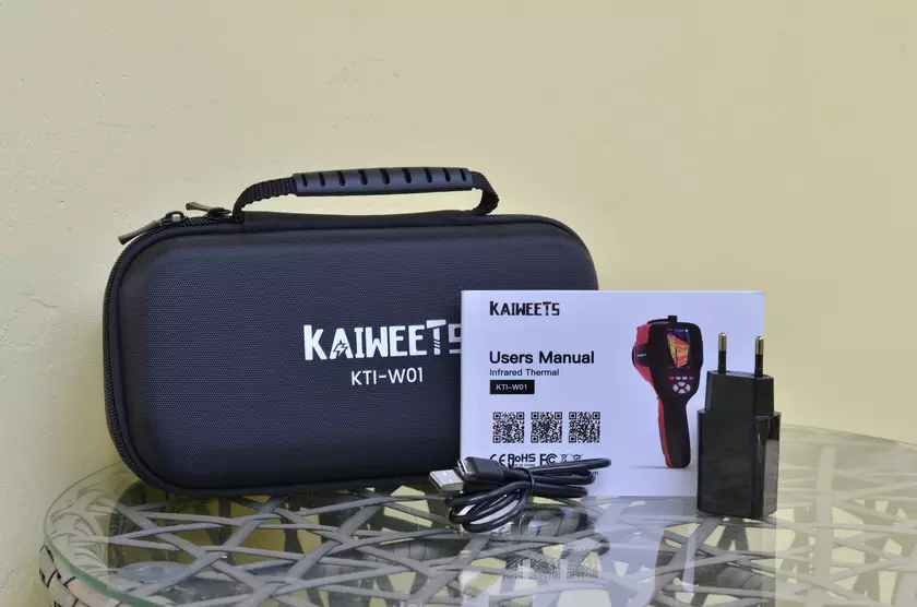  Cámara con sensor térmico KAIWEETS KTI-W01