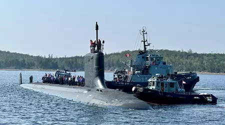 La Marina estadounidense ha enviado a Canadá el nuevo submarino de propulsión nuclear de clase Virginia USS Indiana, que puede transportar misiles de crucero Tomahawk.