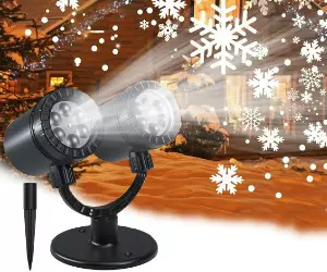 Copo de nieve de Navidad Proyector ...