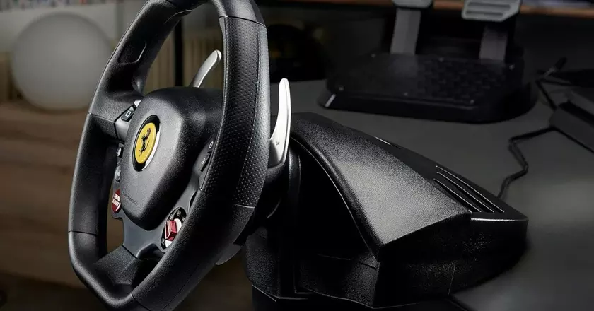 Thrustmaster T80 volante ps4 con pedales