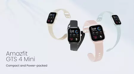 Amazfit GTS 4 Mini en Amazon: smartwatch con GPS, hasta 45 días de autonomía y compatibilidad con Alexa se vende por 99 € (20 € de descuento).