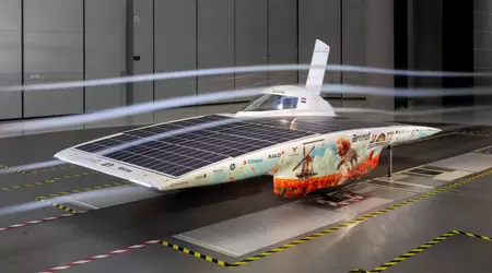Estudiantes de los Países Bajos han creado un "coche solar" que puede ser propulsado por energía eólica