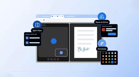 Google añadió una nueva función de Vista Dividida (dos pestañas en una ventana) a Chrome e hizo que trabajar con archivos PDF sea mucho más conveniente