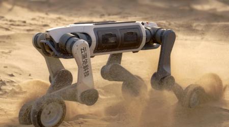 Deep Robotics Lynx M20: un perro robot sobre ruedas para transportar la carga de los rescatistas (video)