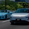 Nissan N7 junto al GT-R.