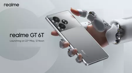Ya es oficial: el realme GT 6T con pantalla OLED de 120Hz, chip Snapdragon 7+ Gen 3 y batería de 5.500mAh debutará el 22 de mayo