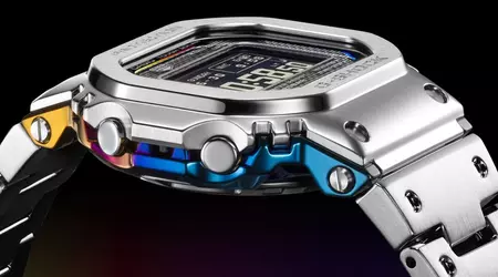 Casio presenta el nuevo y sorprendente G-Shock: Gradiente arcoíris se encuentra con diseño clásico en reloj de metal completo