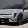 Vista previa del vehículo eléctrico Kia EV4 hatchback