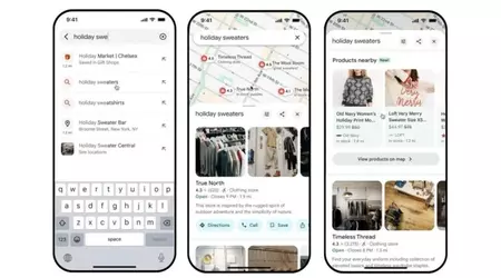 Google Maps te ayuda a encontrar los regalos navideños de última hora