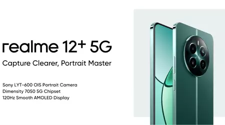 realme 12+: pantalla AMOLED de 120 Hz, chip Dimensity 7050, cámara de 50 MP con OIS y un precio de 267 $.
