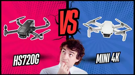 Holy Stone HS720G vs DJI Mini 4K: Comparativa