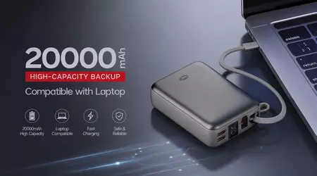 itel Zeno: el powerbank con cable integrado y carga de 45 W para laptops