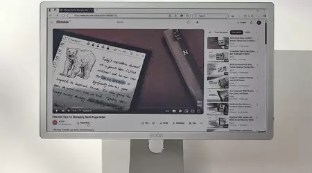 Boox ha presentado el Mira Pro Color, el primer monitor con pantalla E-Ink a color