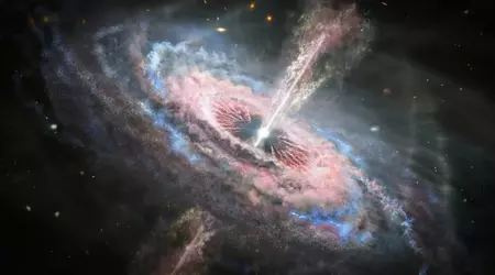 El telescopio James Webb descubre un agujero negro 'desnudo' que existió antes que su propia galaxia