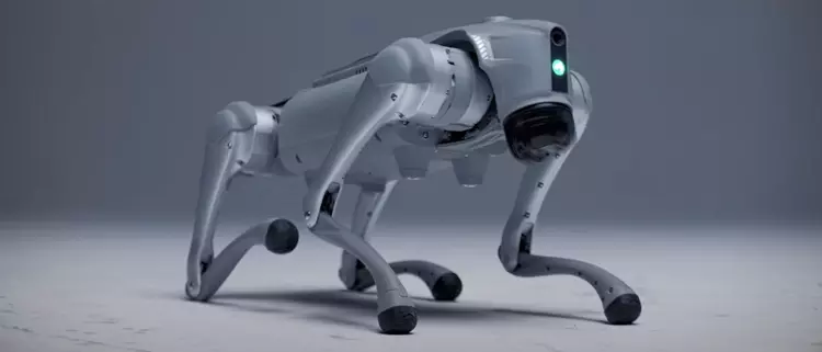 El robot "perro" sueco Luna ha ...