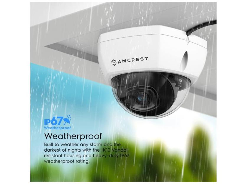 Amcrest UltraHD 4K cámara vigilancia cifradas