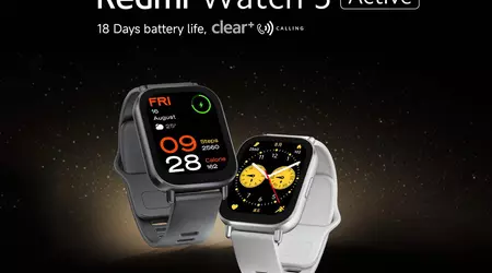 Redmi Watch 5 Active: pantalla de 2 pulgadas, hasta 18 días de autonomía e HyperOS a bordo por 33 €.