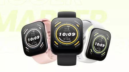 Amazfit Bip 5: pantalla de 1,91 pulgadas, sensor BioTracker y hasta 10 días de batería por 89 dólares.
