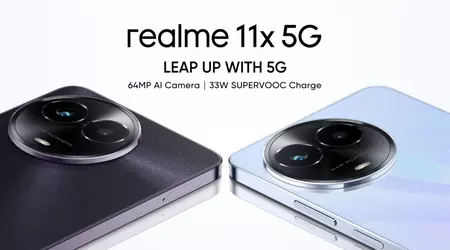 realme 11x 5G - Dimensity 6100+, pantalla LCD de 120 Hz y batería de 5000 mA*h por menos de 200 dólares