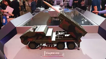 Para batallas de ciencia ficción: la coreana Hanwha presenta un MLRS no tripulado