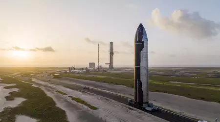 SpaceX revela el prototipo de Starship en la plataforma de lanzamiento, días antes del primer vuelo orbital