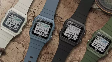 El nuevo Casio LF-30W-1A con un mapa mundial ya está disponible en las tiendas de Europa