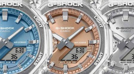 Casio ha puesto a la venta en Europa el nuevo reloj multicolor translúcido GA-2100BM