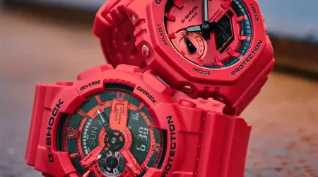 Casio lanzó cuatro modelos G-Shock de color rojo brillante en los EE.UU.